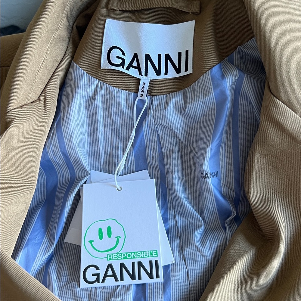 GANNI Trench Coat *NWT* - Picture 5 of 6